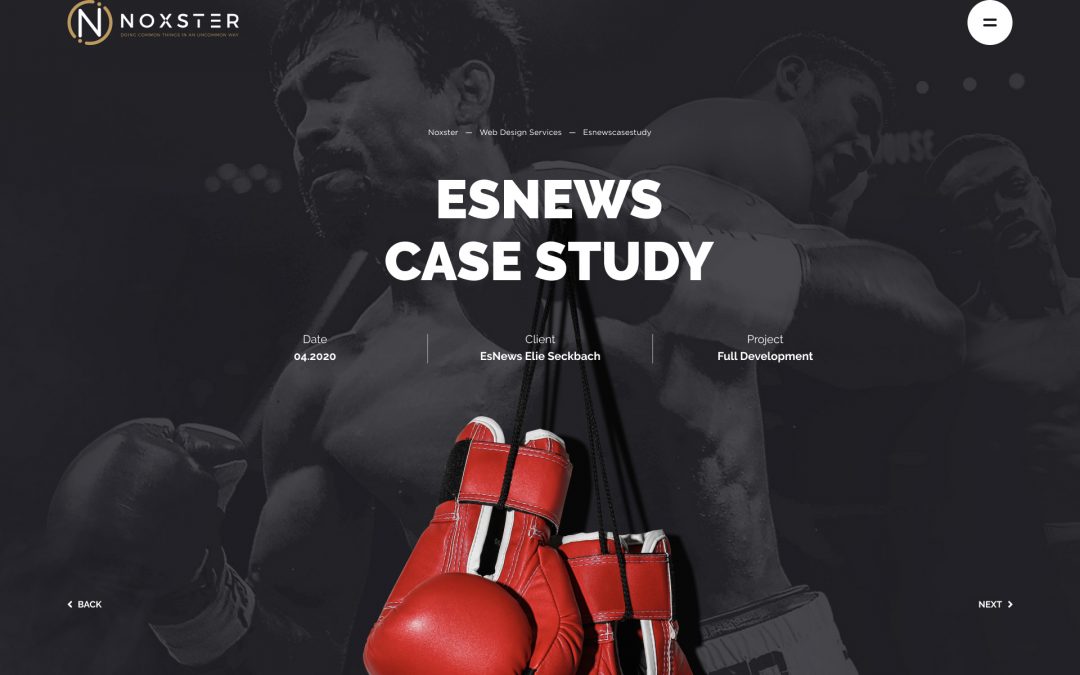 EsNEWS Case Study
