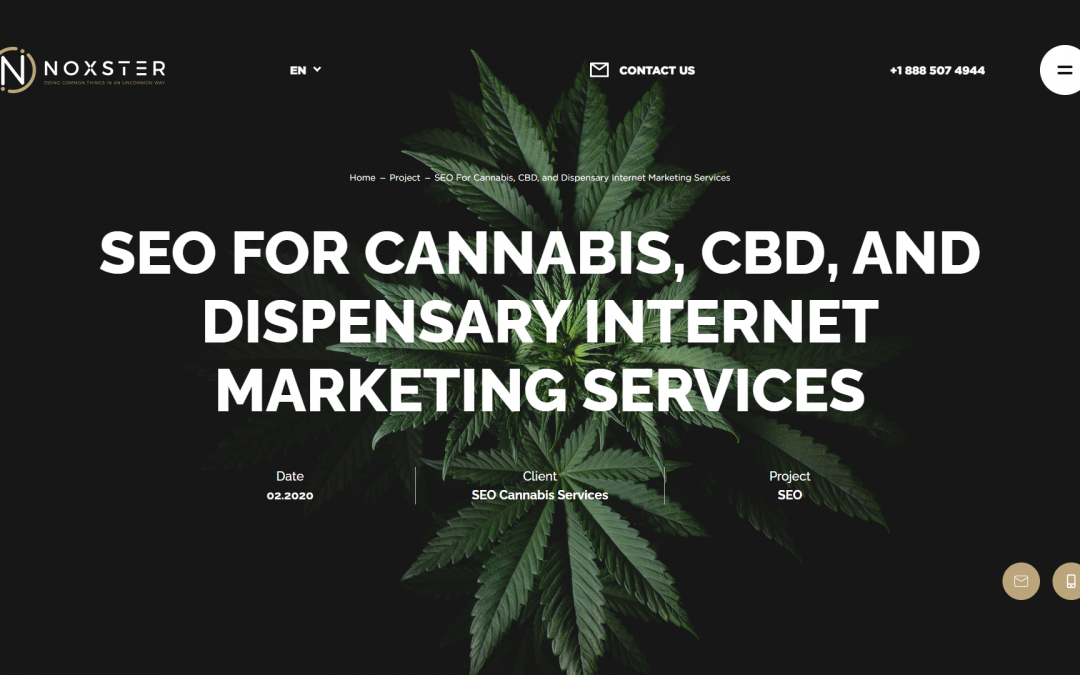 SEO For Cannabis, CBD, and Dispensary Internet  Marketing Services